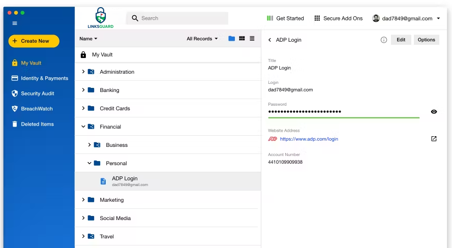 PasswordManagement-Screenshot
