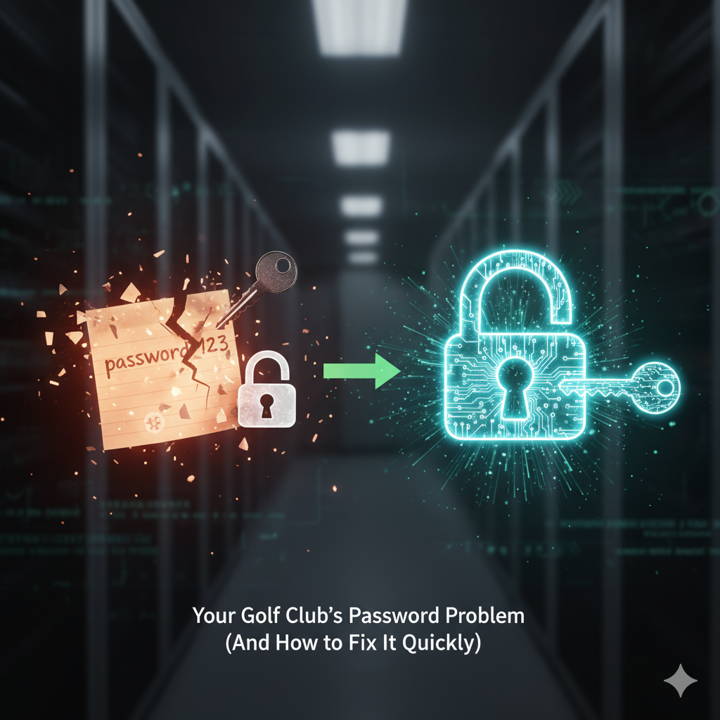 Your Golf Club’s Password Problem | How to Fix It Fast